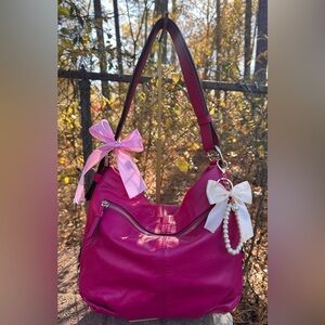 Coach Convertible Duffle Leather Bag